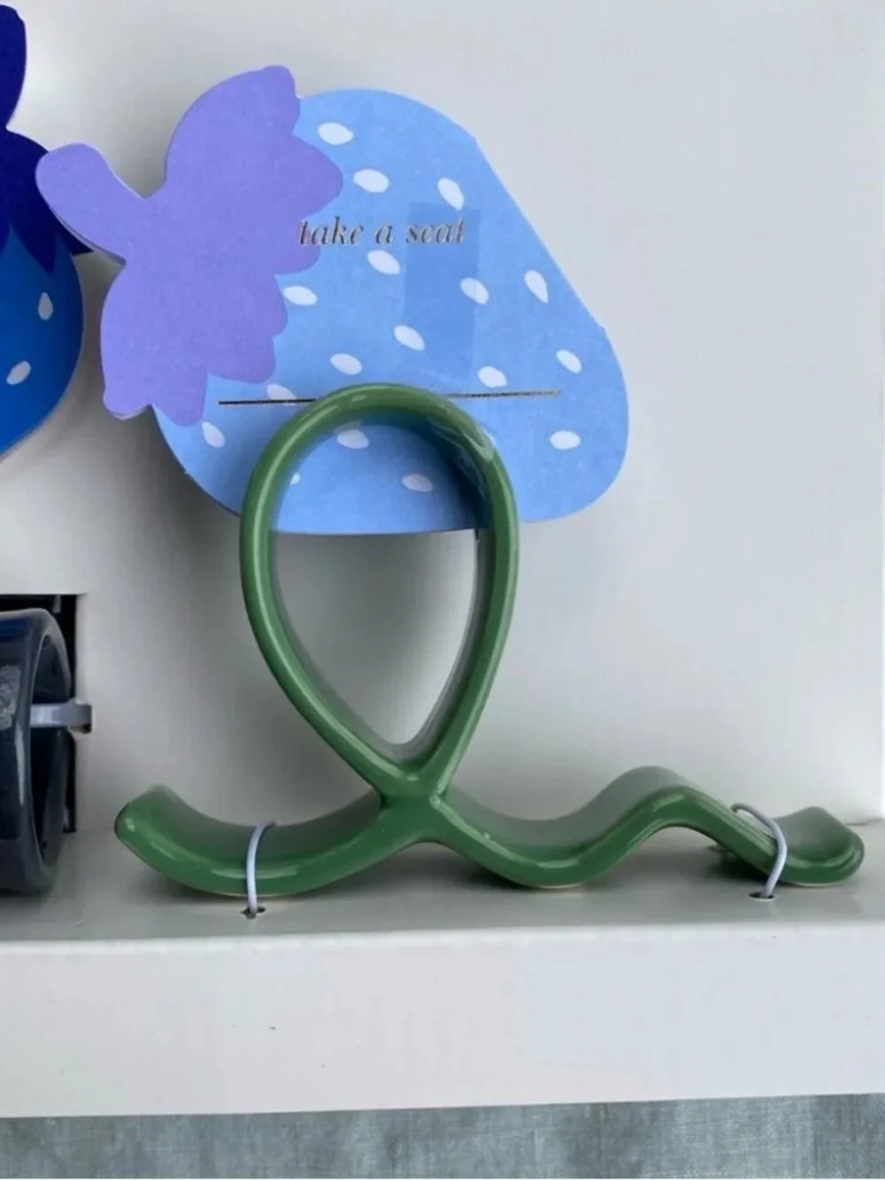 NWT Kate Spade x Target squiggle place card holder set